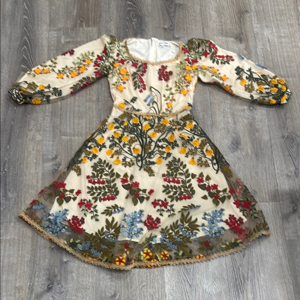 Belle Terre Embroidered Dress
